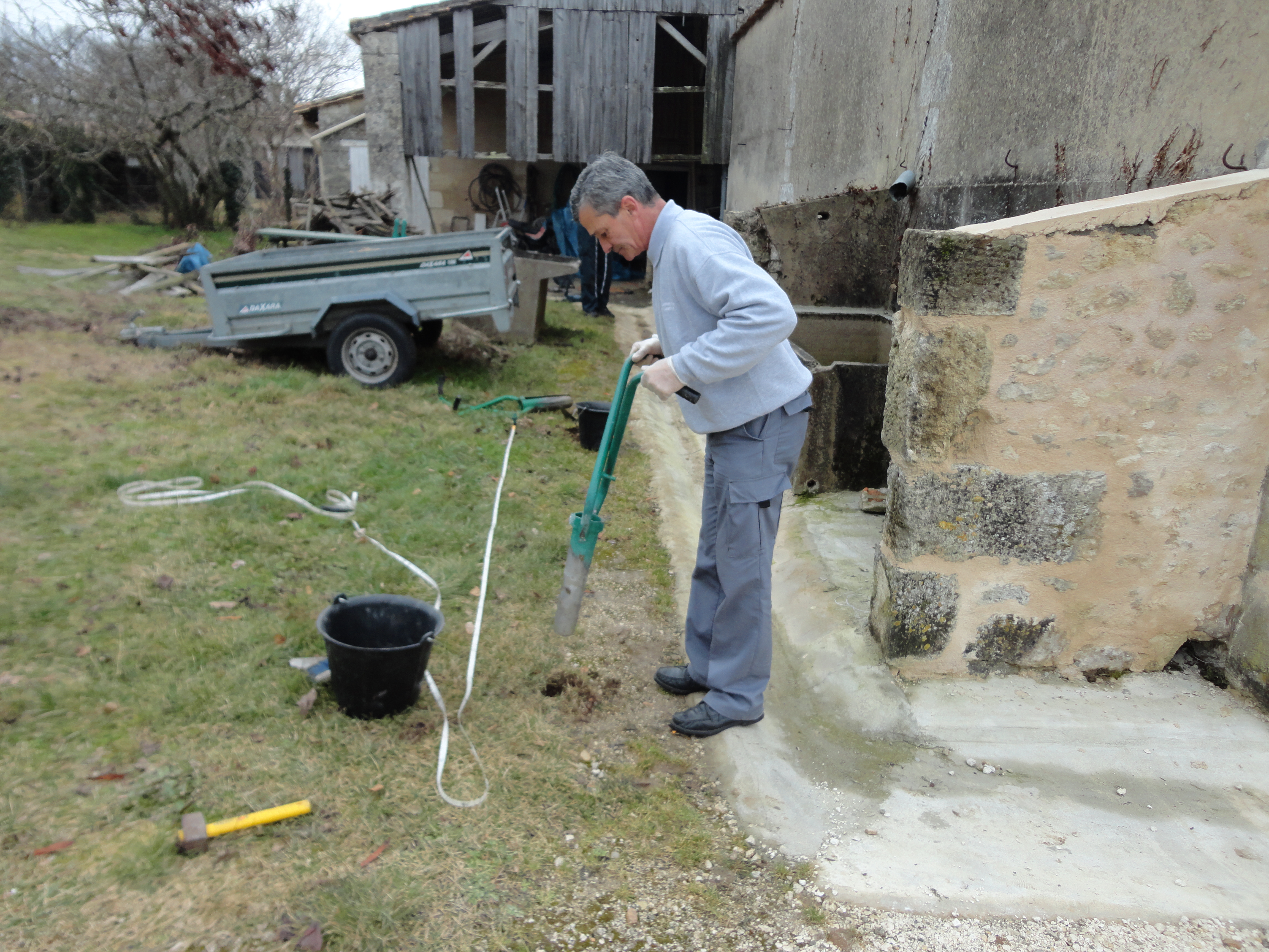 Pose manuelle pour stations extérieures sans risque pour les tuyaux Sentri-Tech